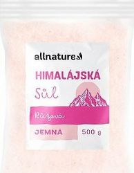 Allnature Himalájska soľ ružová 500 g