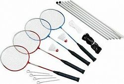 Badmintonová súprava MASTER Fun 4 so sieťou