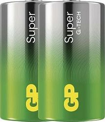 GP Alkalická batéria Super D (LR20), 2 ks