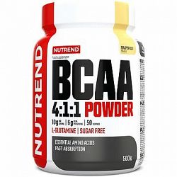 Nutrend BCAA 4 : 1 : 1 POWDER, 500 g, grep