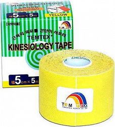 Temtex tape Classic žltá 5 cm