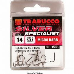 Trabucco Silver Specialist Veľkosť 18 15 ks